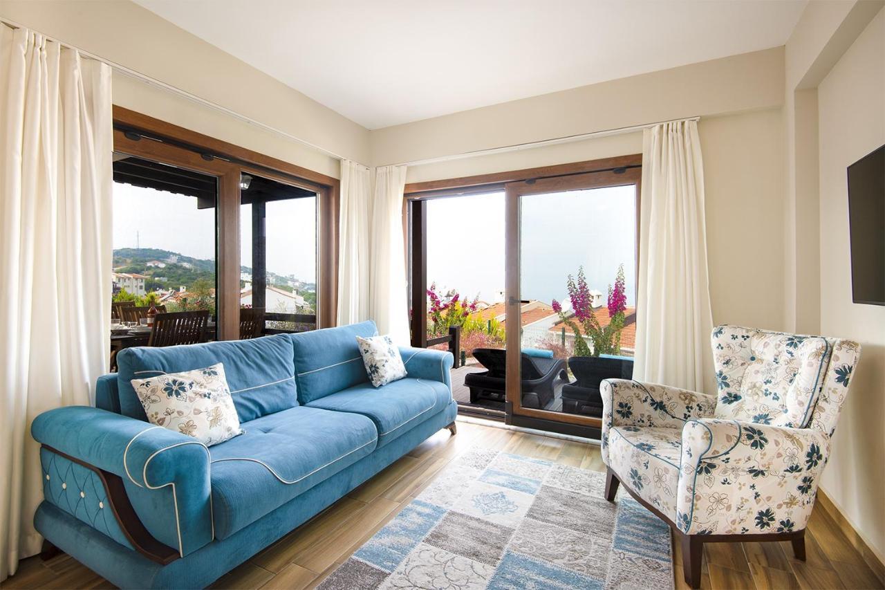 Bodrum Sea View Villa With Access To Private Beach Bogazici Εξωτερικό φωτογραφία